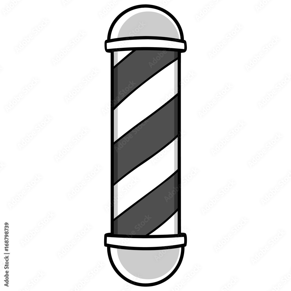 Barbershop Pole Illustration Barbershop Pole Illustration