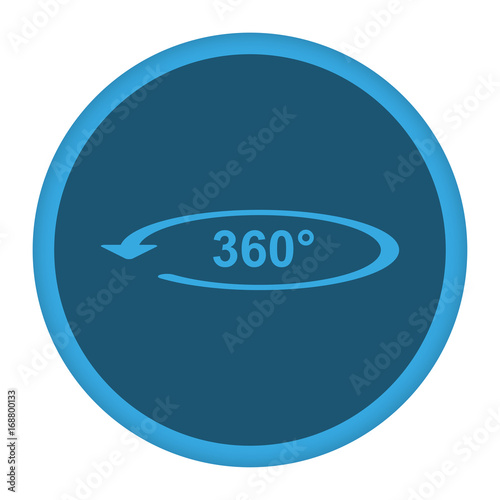 App Icon blau 360°