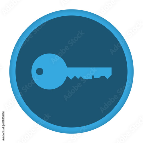 App Icon blau Schlüssel
