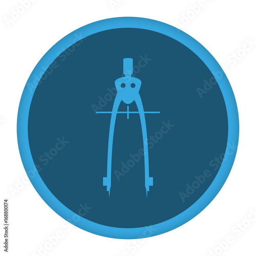 App Icon blau Zirkel