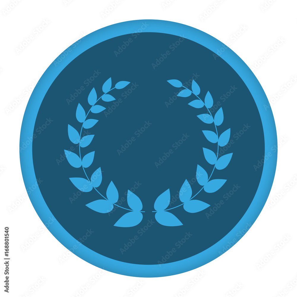 App Icon blau Siegerkranz App Icon blau Siegerkranz