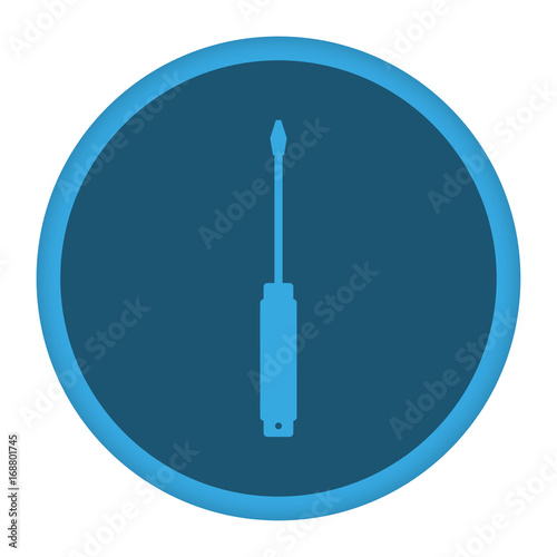 App Icon blau Schraubenzieher