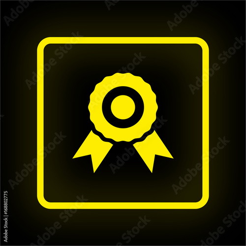 Neon Button App - Rosette