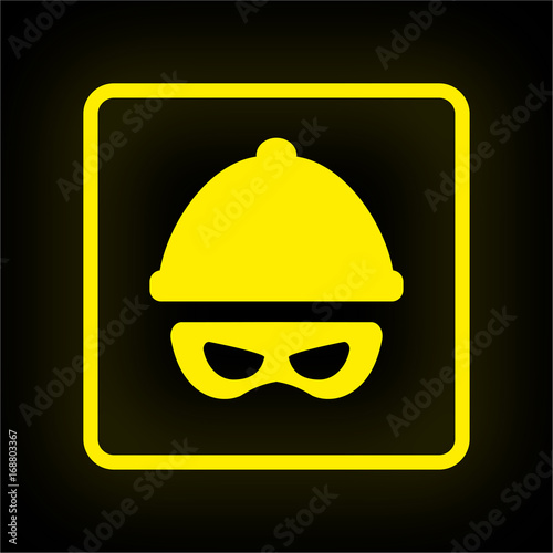 Neon Button App - Gangster