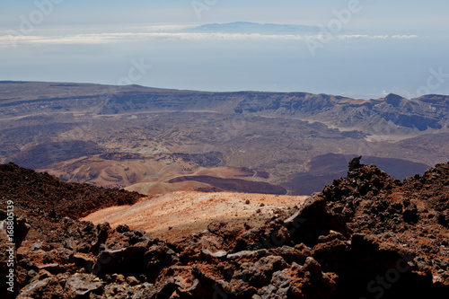 teide volcano crateur photo