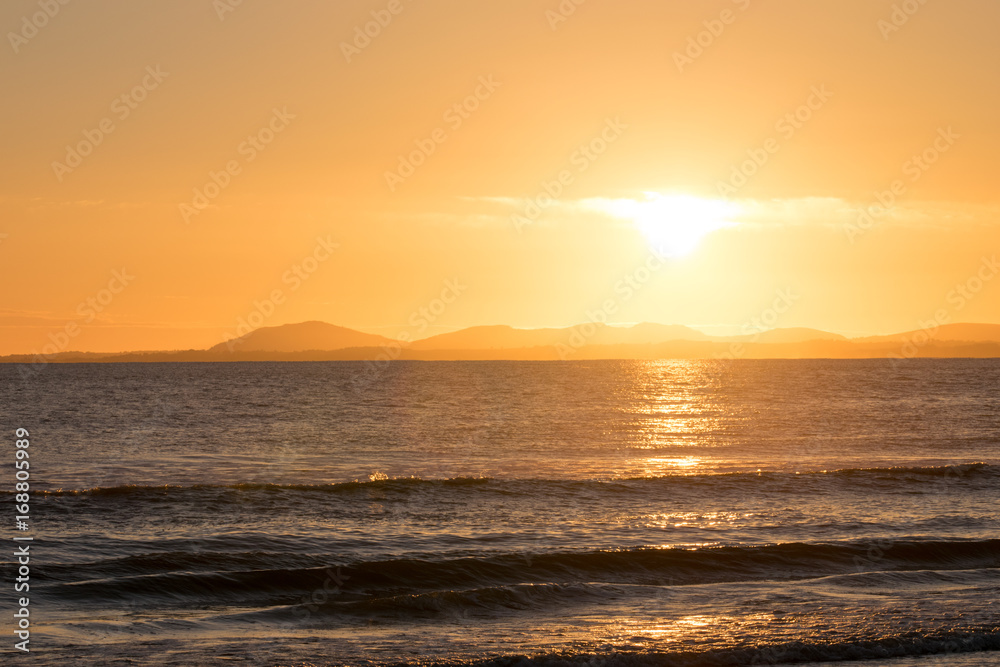 Obraz premium Sunset over Shell Island