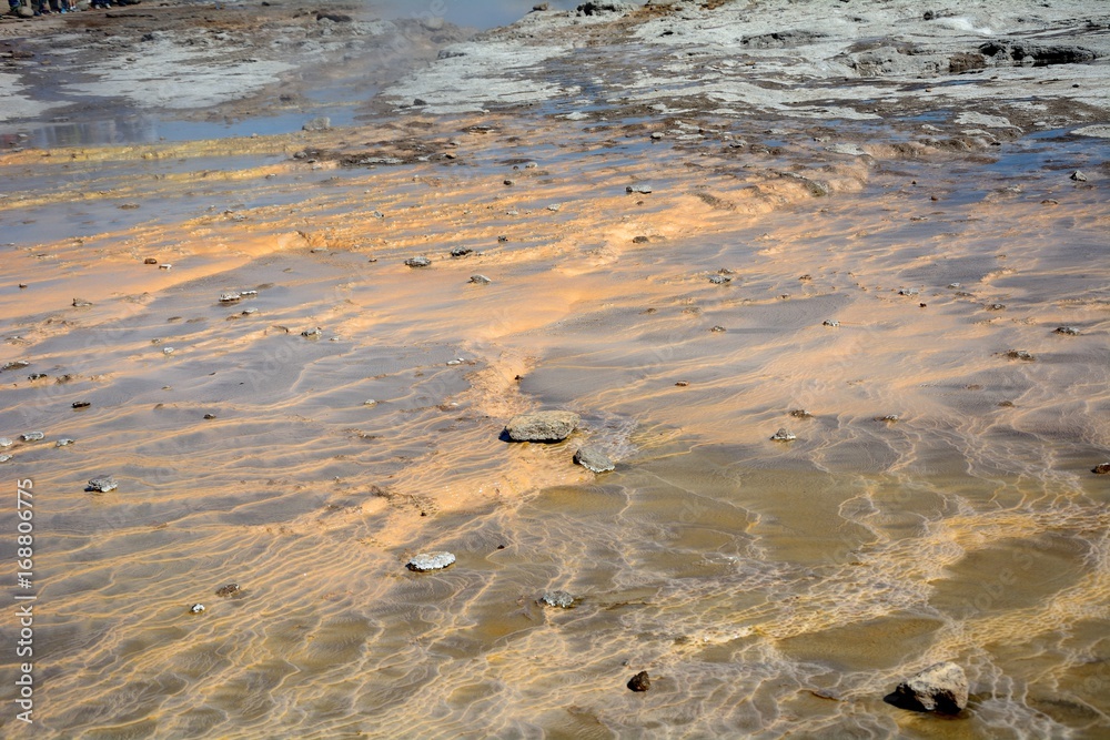 Spring, Geysir, Iceland Spring, Geysir, Iceland