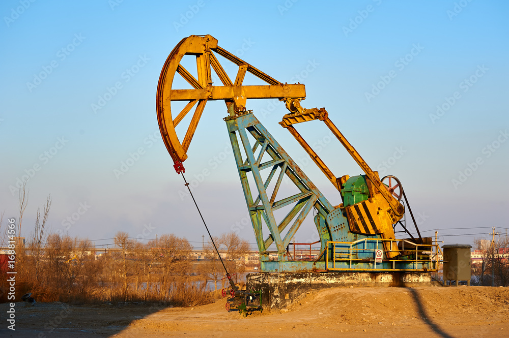 The beam pumping units of Daqing oil fields