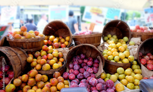 Canvas-taulu Fruit Market