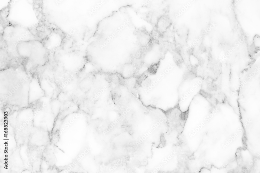 Naklejka premium White marble texture background pattern with high resolution.
