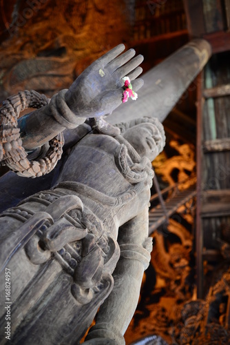 Beautiful Thai wooden sculpter 