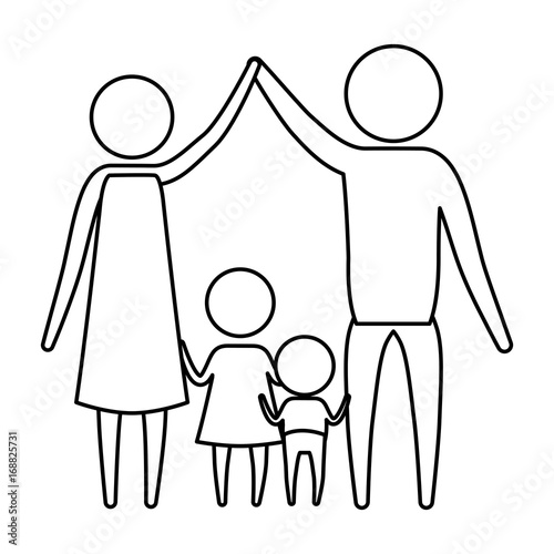 Sketch Silhouette Of Pictogram Parents Holding Hands Up And Baby Boy And Girl In The Middle Of Them Stock Vector Adobe Stock Sketch Silhouette Of Pictogram Parents Holding Hands Up And Baby Boy And Girl In The Middle Of Them Stock Vector Adobe Stock