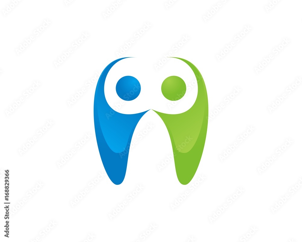 Obraz premium Swoosh Dental People