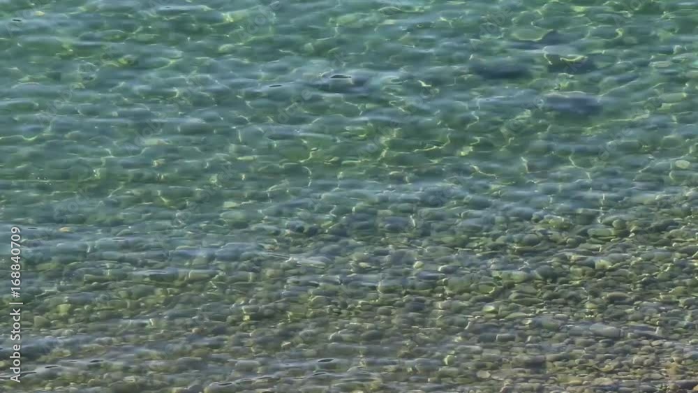 Les eaux du Lac du Bourget en été