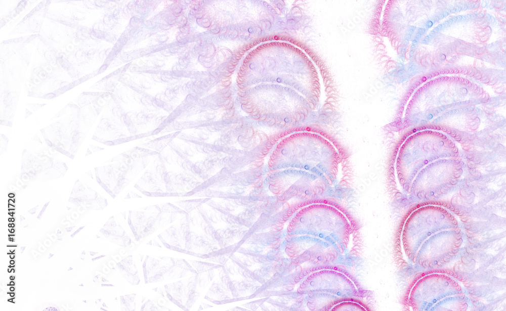 Illustration of concentric circles and lines. Illustration of concentric circles and lines.