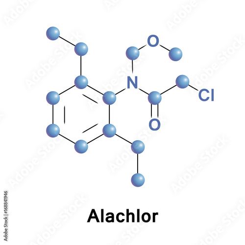 Alachlor herbicide chloroacetanilide
