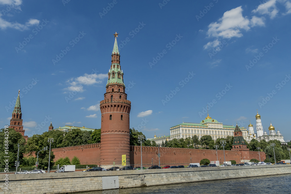  Moscow Kremlin view from the riverside