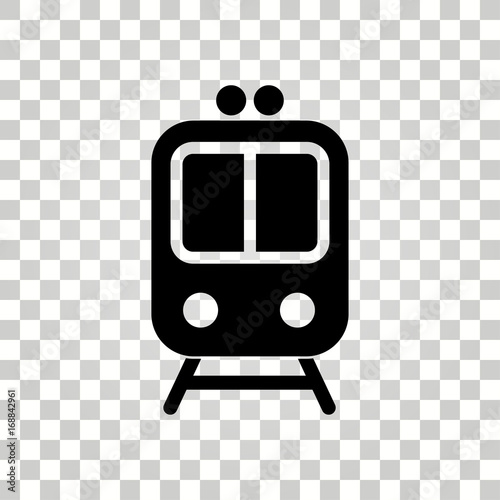 Metro vector icon.