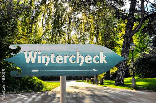 Schild 254 - Wintercheck photo