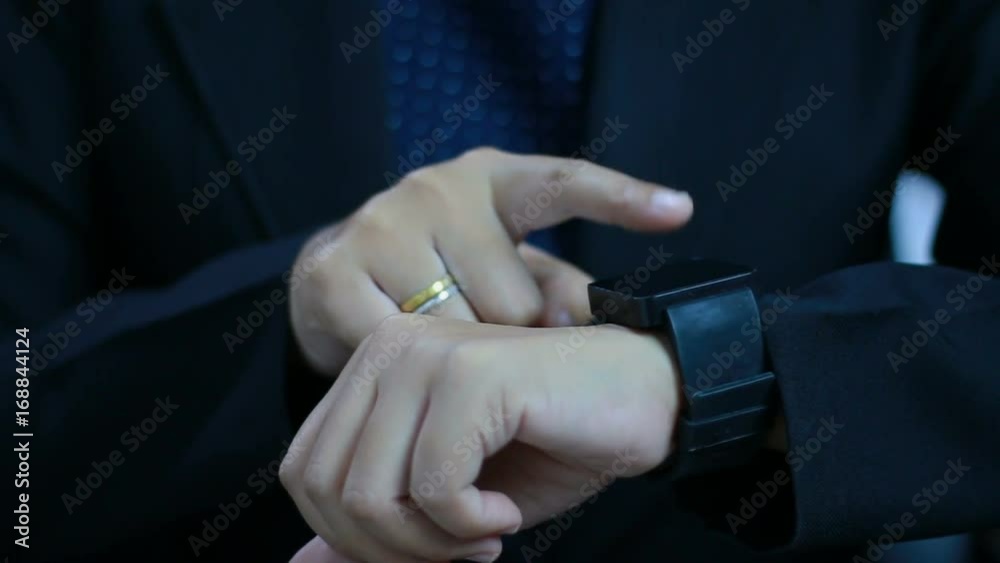 Close up shot hands of woman using smart watch for futuristic and technology concept
Close up shot hands of woman using smart watch for futuristic and technology concept