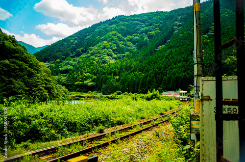 西日本の渓谷・沿線の風景