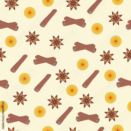 cinnamon and anise pattern