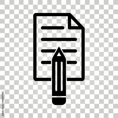 Notepad vector icon.