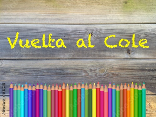 Canvas-taulu La vuelta al cole ya está aquí