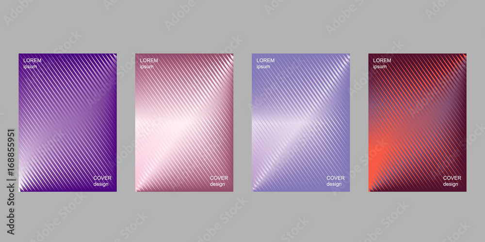 Cover design template, abstract gradient background. Vector background for brochure design, business card, flyer, banner and poster, size a4.