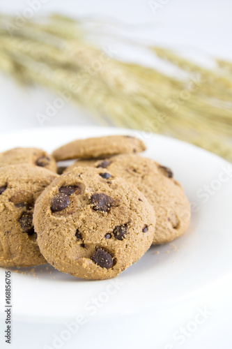Chocolate Chip Cookies on w...