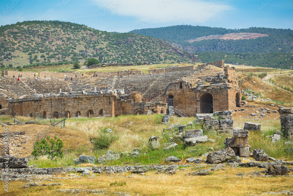 Ruins in Pamukkale