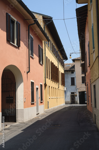Rivolta d Adda  Cremona  Italy   old street