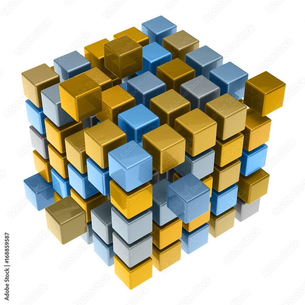 Würfel als Konzept für Zusammenarbeit