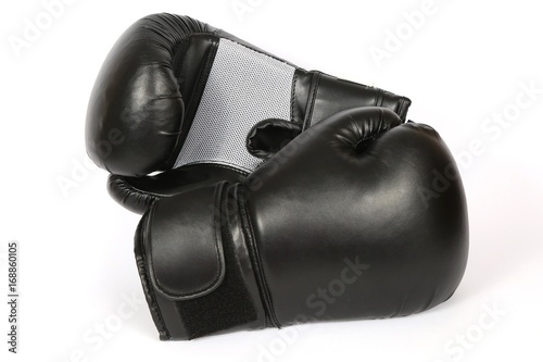 Boxing gloves isolated