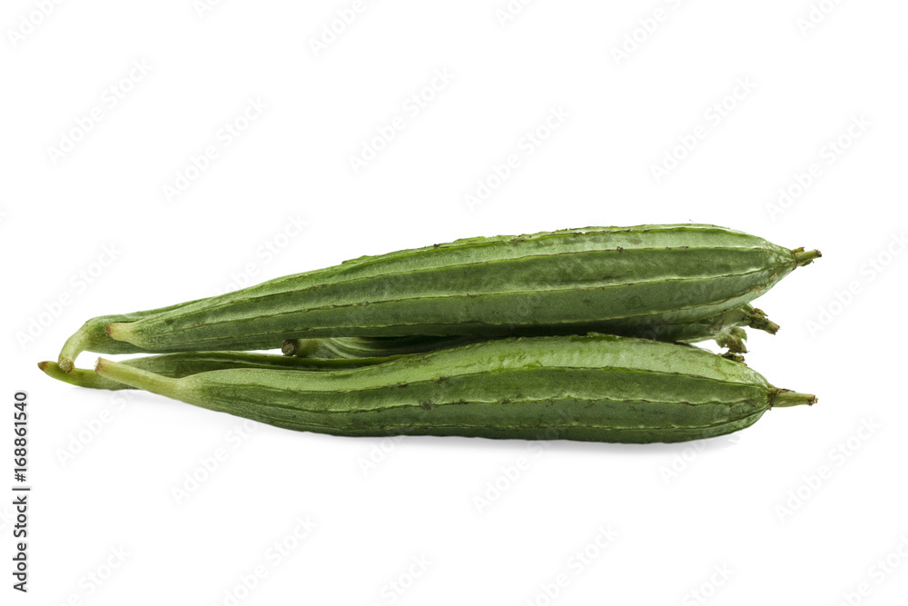 Thai zucchini isolated on white background. Thai zucchini isolated on white background.