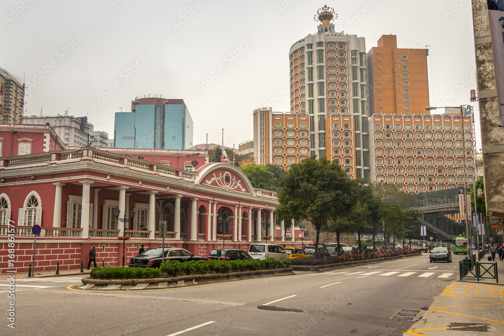 Modern Building in Macau