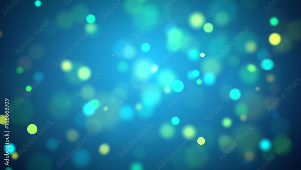 bokeh blur background dust motion graphic, Particle motion background