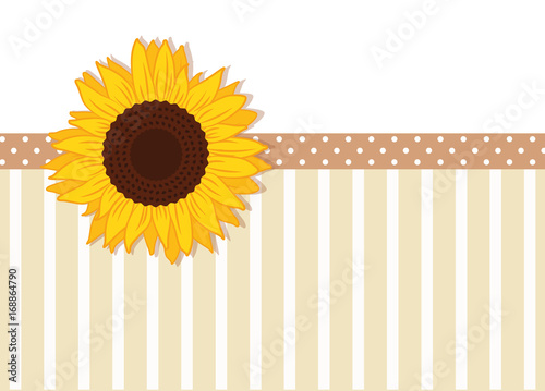 sonnenblumen karte
