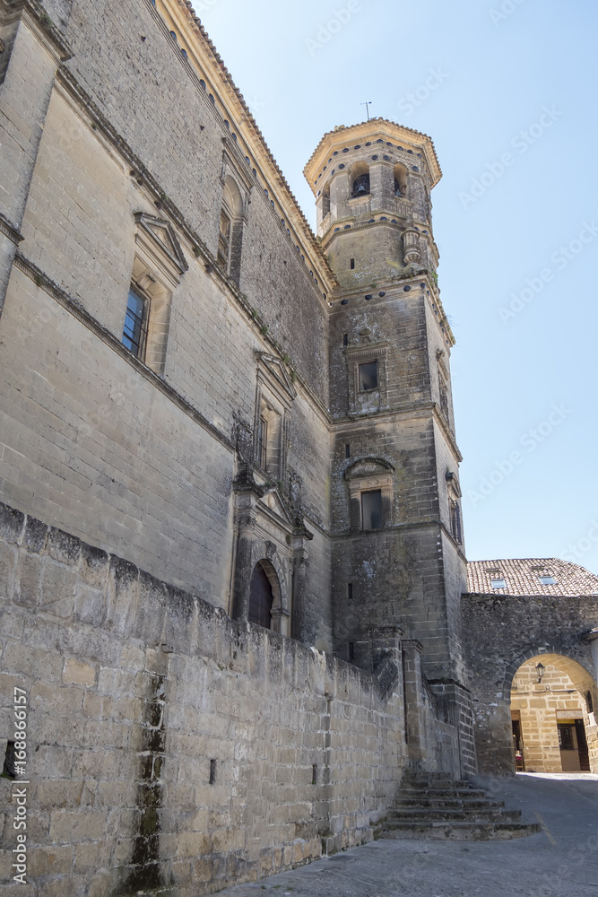 San Juan Evangelista University chapel facade, old university, Baeza, Spain