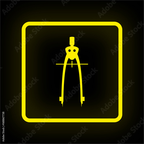 Neon Button App - Zirkel