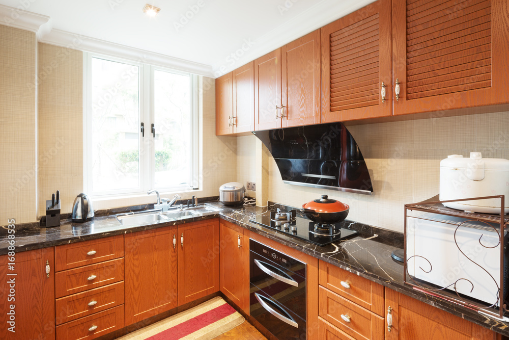 Fototapeta premium modern kitchen interior