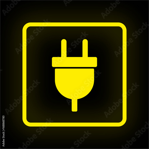 Neon Button App - Stecker