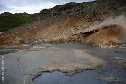 Geothermal area, Krysuvik, Iceland