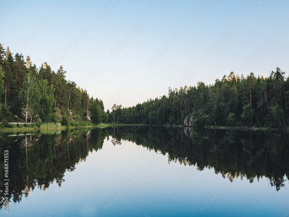 the quiet lake