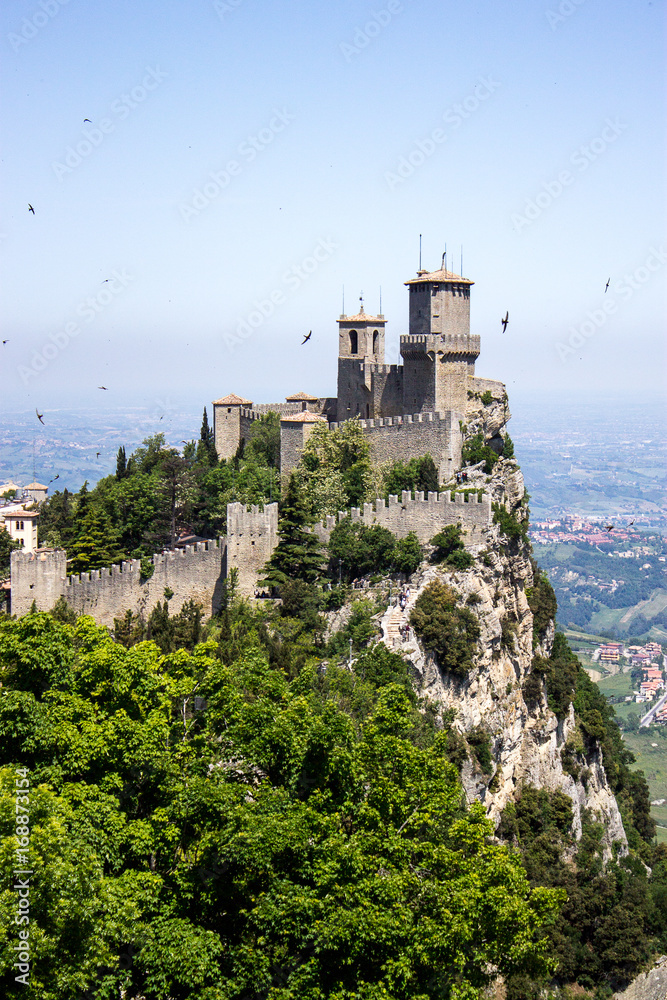 Naklejka premium Panorama, San Marino