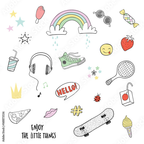 Enjoy the little things. Design elements set