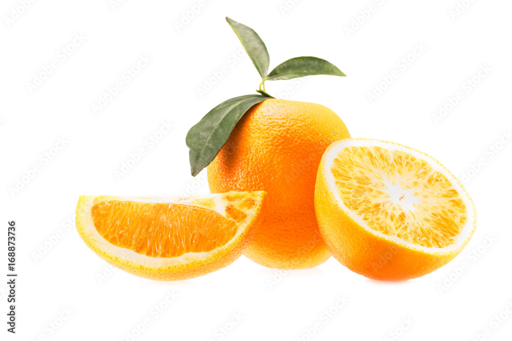 fresh juicy oranges