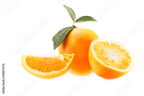 fresh juicy oranges