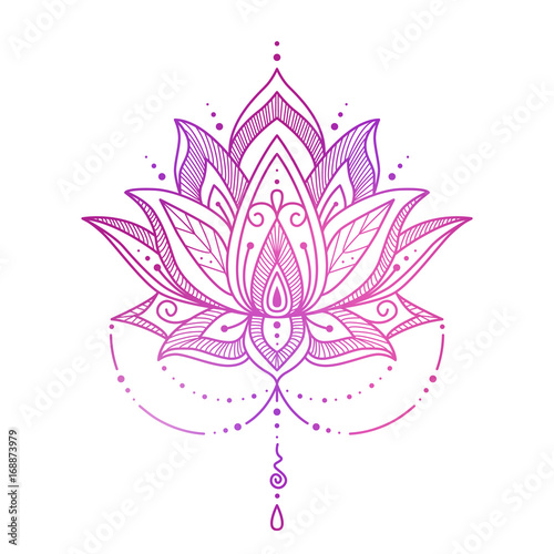 Colorful mandala. Beatiful abstract background. Line vector illustration. Tattoo element. Decorative element for invitation, t-shirt print, wedding card.
