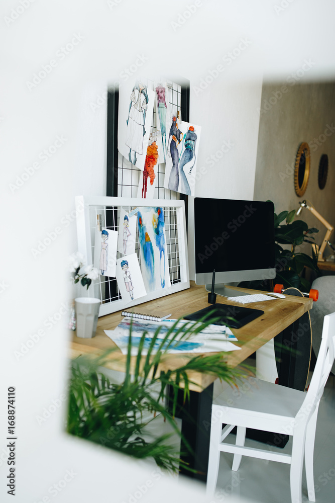 fashion designer workplace